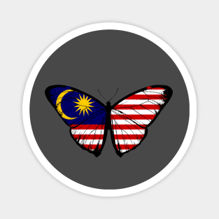 Vintage Malaysia Butterfly Moth | Justice for Malaysia  and Stand with Malaysia Magnet